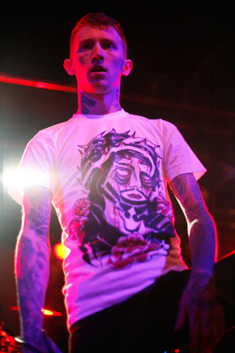 Frank Carter of Gallows at Rock City, 19 February 2008