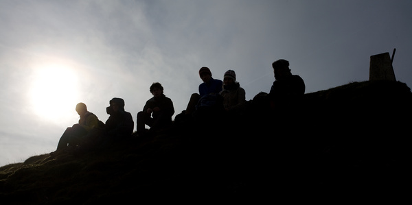 The group atop Ben Vorlich (Copyright Haydn Williams 2008)