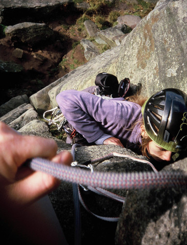 Heather seconding "Gunner's Gangway" (Copyright Haydn Williams 2008)