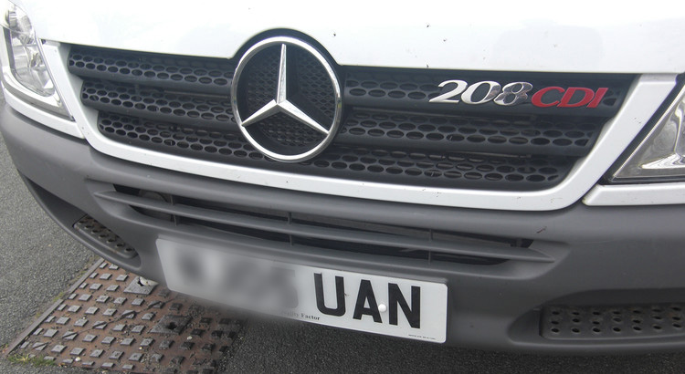 That settles it - the van's called Ewan. Copyright Haydn Williams 2010