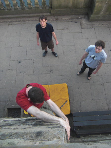 G on what might be Right Arete, I can't really remember. Copyright Haydn Williams 2010