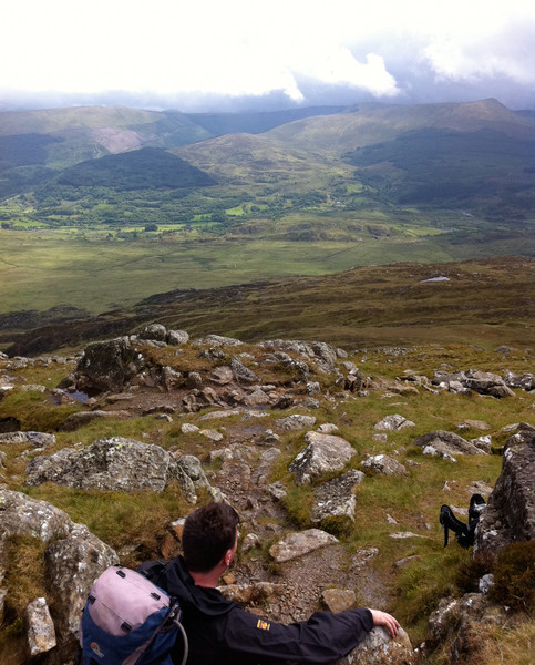 Sunday - Looking towards the southern half of the national park from Daer Ddu. Copyright Haydn Williams 2011.