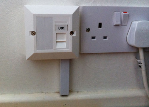 Network point in the study. Copyright Haydn Williams 2011