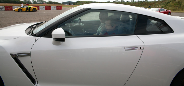 Yes, I'm grinning like a goon. I was excited. Photo by Gareth Williams.