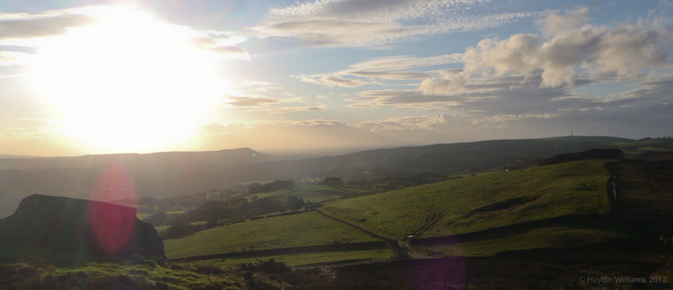 Looking north west. © Haydn Williams 2012