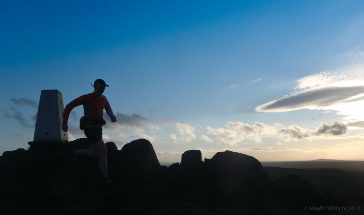 Not a bad way to finish a work day. © Haydn Williams 2012