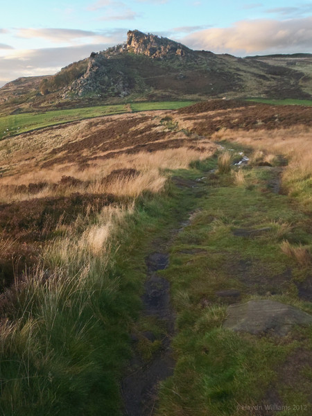 The Roaches from Hen Cloud. © Haydn Williams 2012
