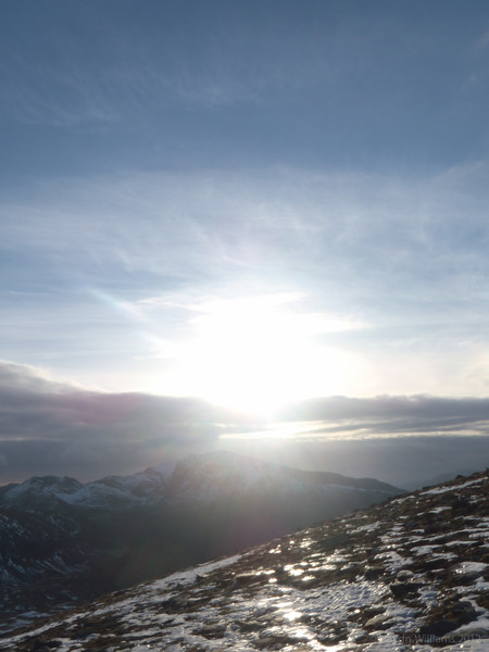 The Glyders from Pen yr Ole Wen. © Haydn Williams 2012