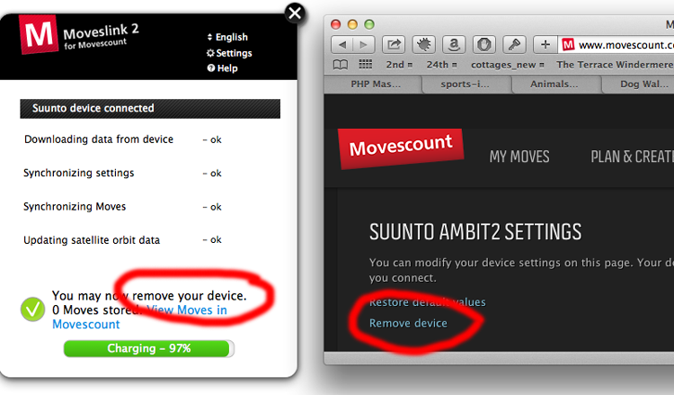 Different meanings for "remove device".