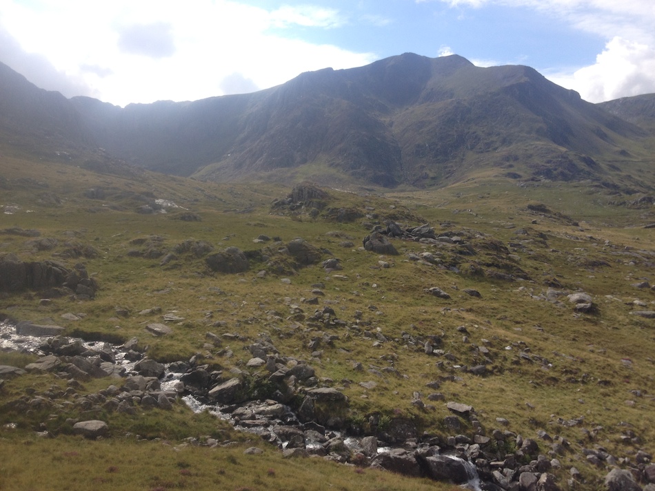 Second hill of the day - Y Garn. © Haydn Williams 2014