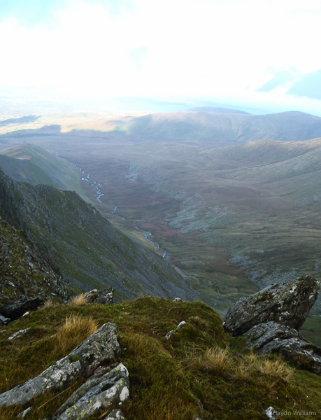 View to the coast from Cefn Ysgolion Duon. © Haydn Williams 2014