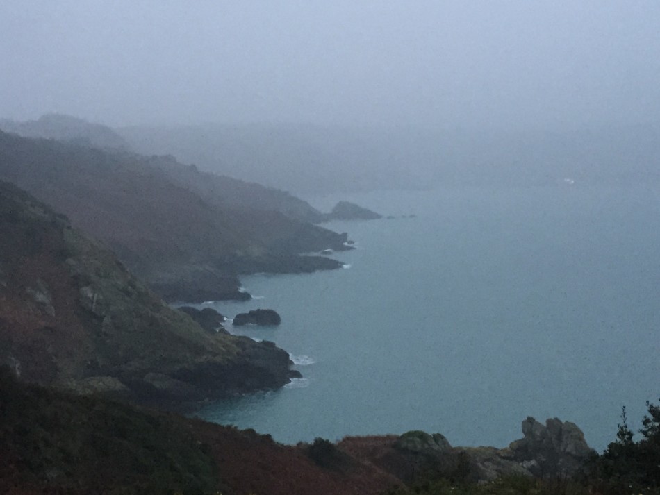 My next target was the harbour marked by the faint lights towards the right of the photo. © Haydn Williams 2014