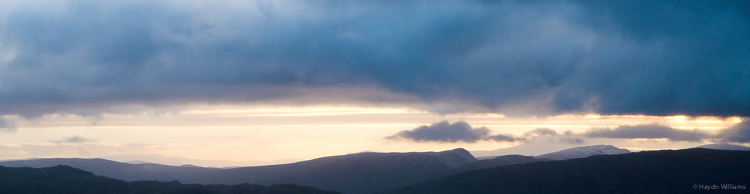 Moelwynau from the Pyg Track. © Haydn Williams 2014