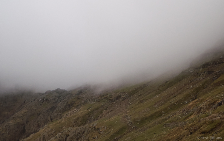 But instead I'm going up here. © Haydn Williams 2014