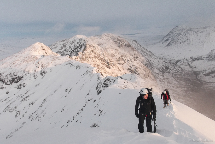 Looking back at the day's achievement. © Scott Kirkhope 2015