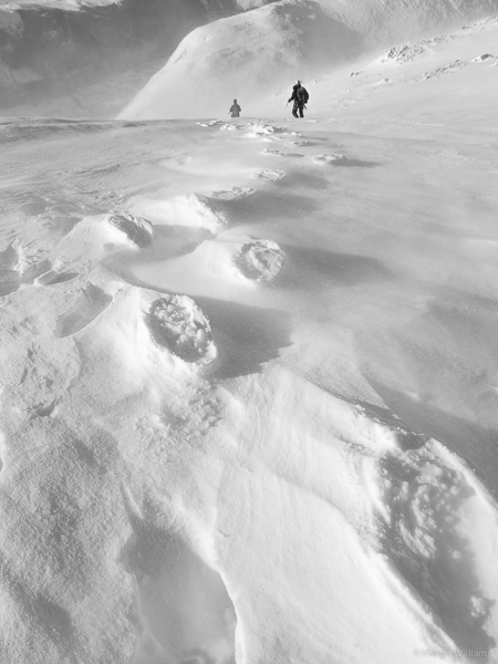 Descending towards the Red Burn. © Haydn Williams 2015