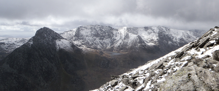 The Glyderau from Pen yr Ole Wen. © Haydn Williams 2015
