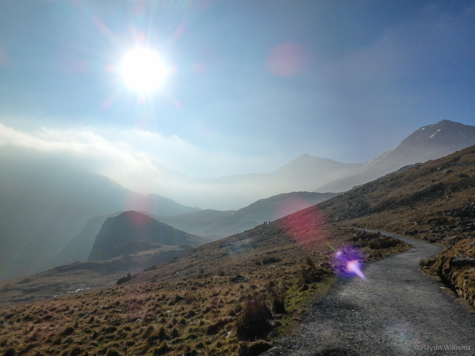 Looking good on the way up the Miner's Path. © Haydn Williams 2016