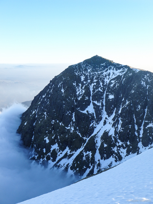 Trinity Face of Snowdon. Soggy. © Haydn Williams 2016