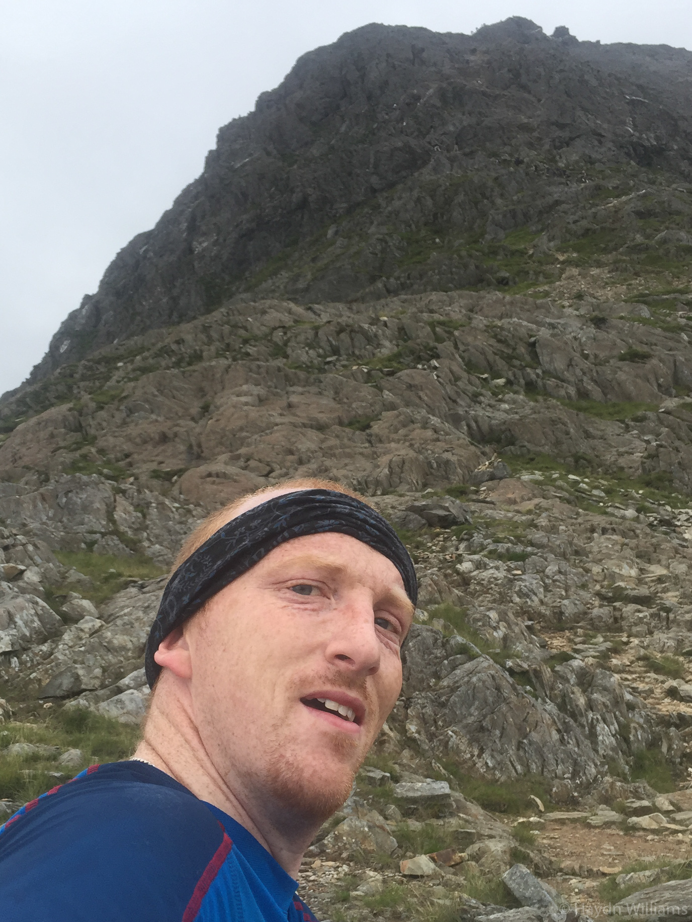 Back at Crib Goch. © Haydn Williams 2017