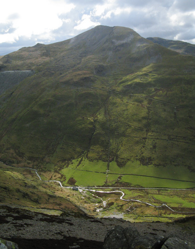 Moelwyn Mawr from Cnicht. Copyright Haydn Williams 2008