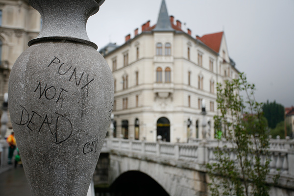 punx not dead. Copyright Haydn Williams 2008