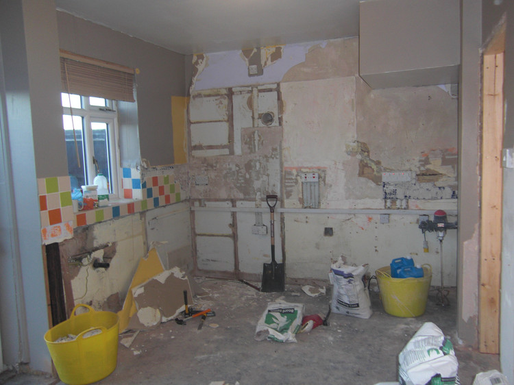 Kitchen - this is called progress.