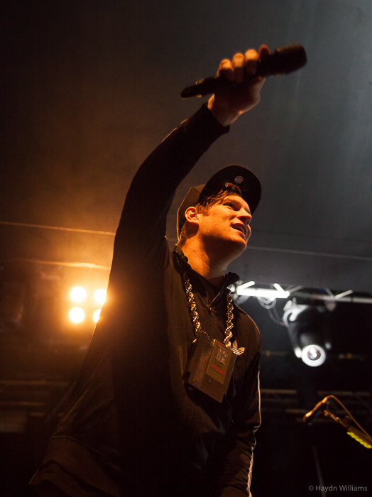 MC Lars - Rock City, Feb 2016. © Haydn Williams 2016