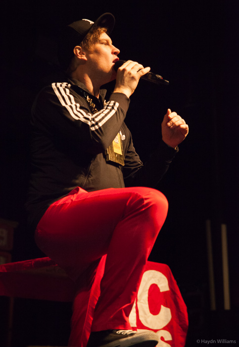 MC Lars - Rock City, Feb 2016. © Haydn Williams 2016