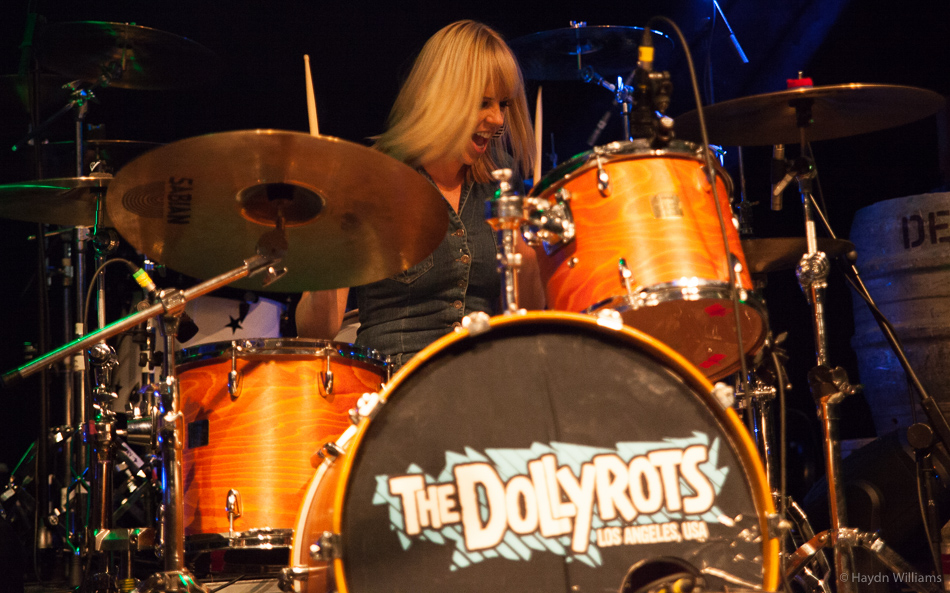 The Dollyrots - Rock City, Feb 2016. © Haydn Williams 2016
