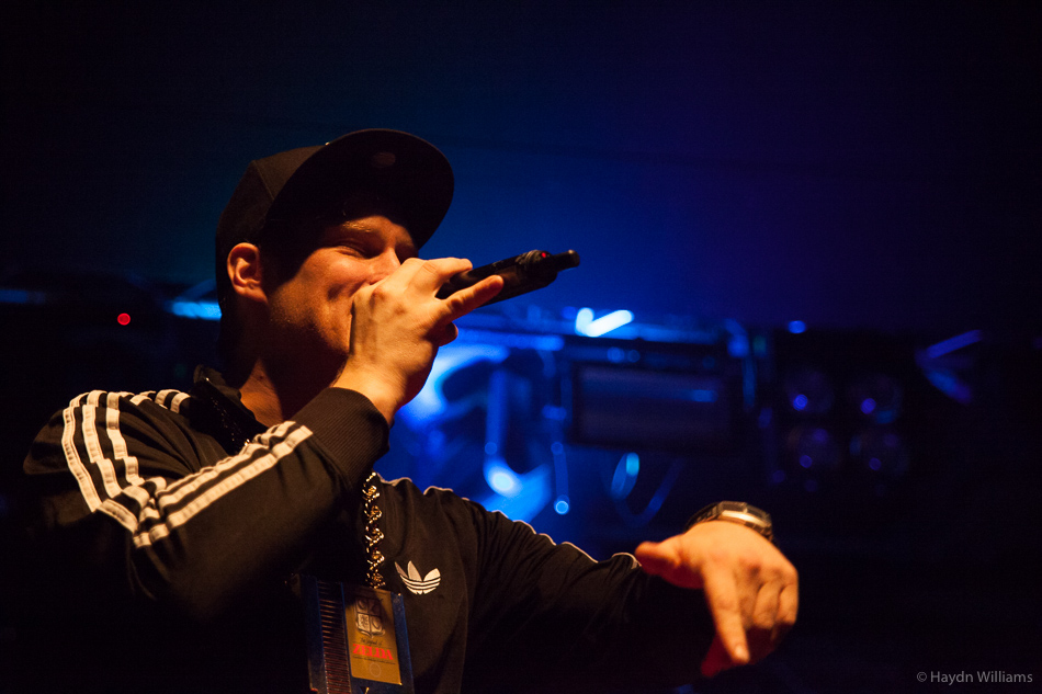 MC Lars - Rock City, Feb 2016. © Haydn Williams 2016