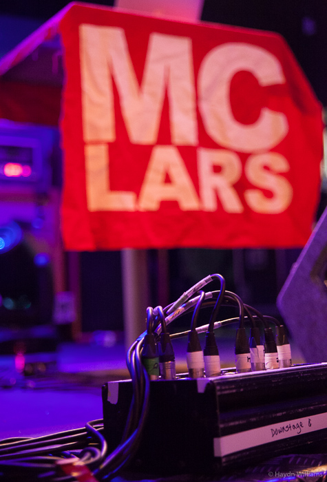 MC Lars - Rock City, Feb 2016. © Haydn Williams 2016