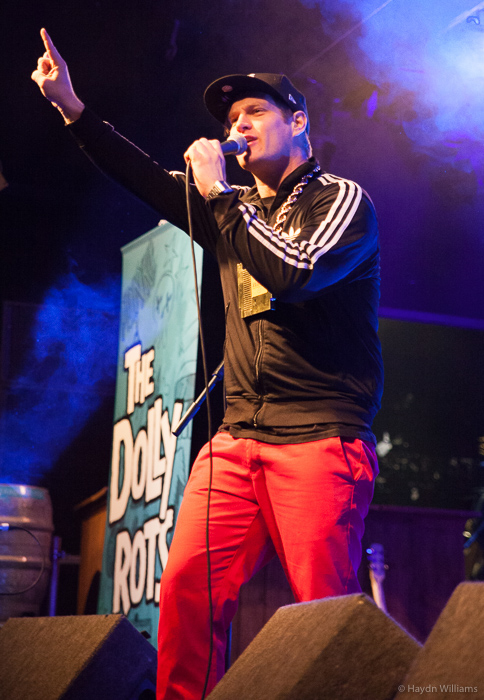 MC Lars - Rock City, Feb 2016. © Haydn Williams 2016