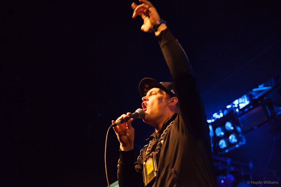 MC Lars - Rock City, Feb 2016. © Haydn Williams 2016