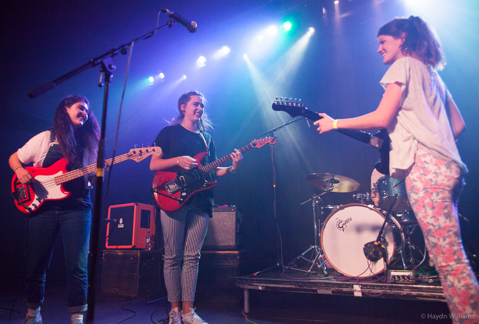 Hinds - Rescue Rooms, Feb 2016. © Haydn Williams 2016