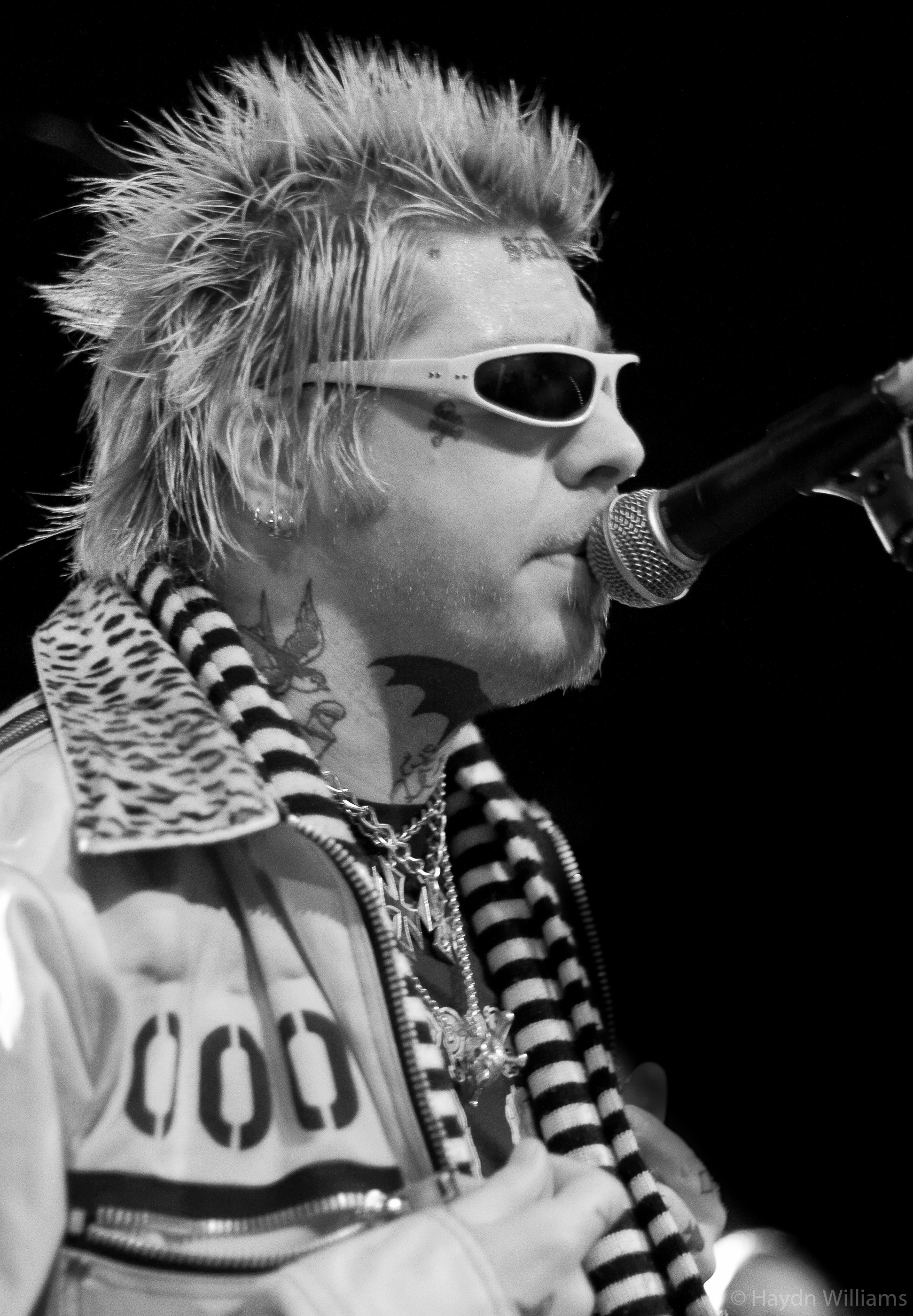 Lars Frederiksen and the Bastards - Rock City, Nottingham - February 2005. © Haydn Williams 2005