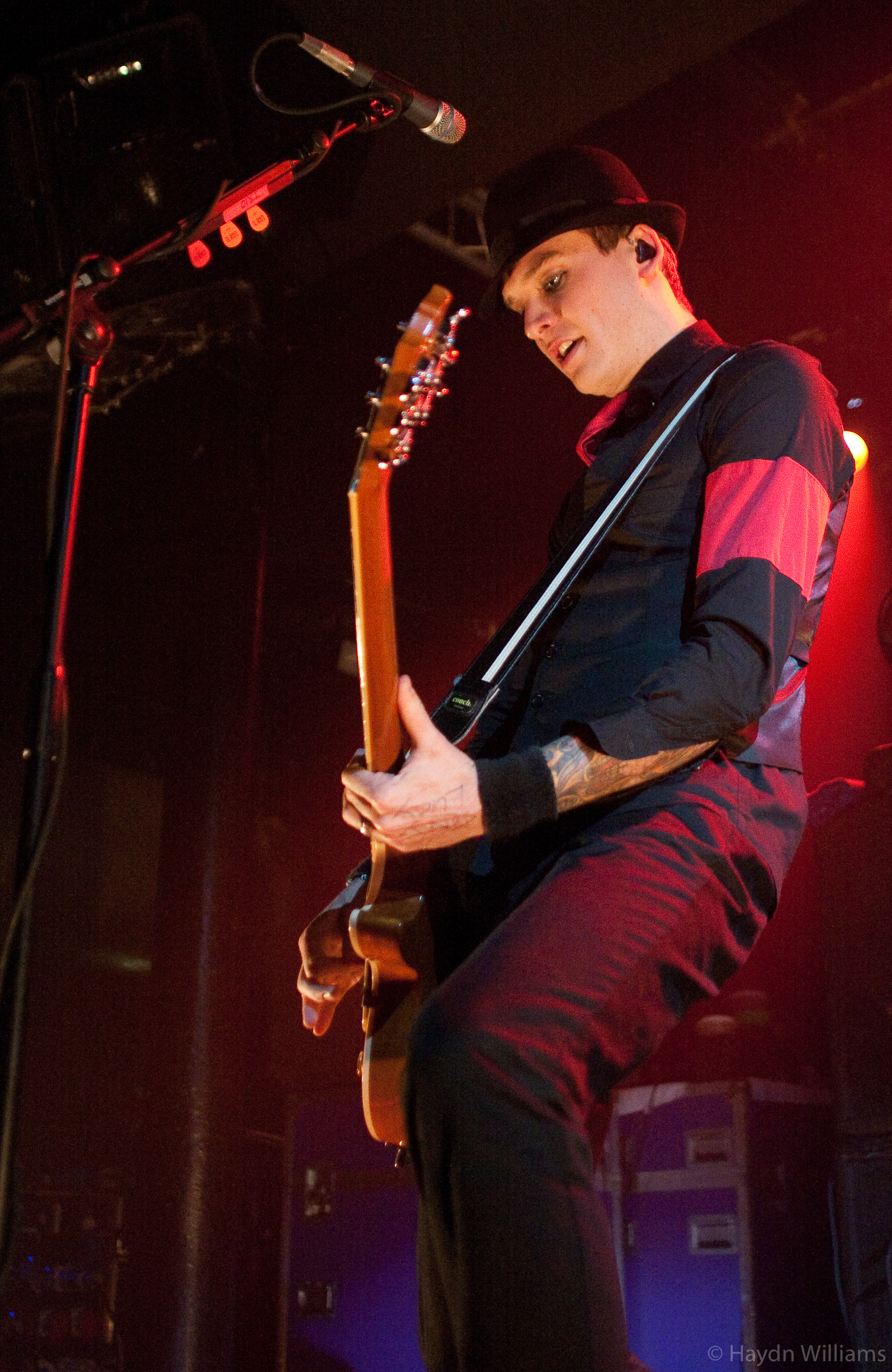 Alkaline Trio - Rock City, Nottingham - November 2005. © Haydn Williams 2005