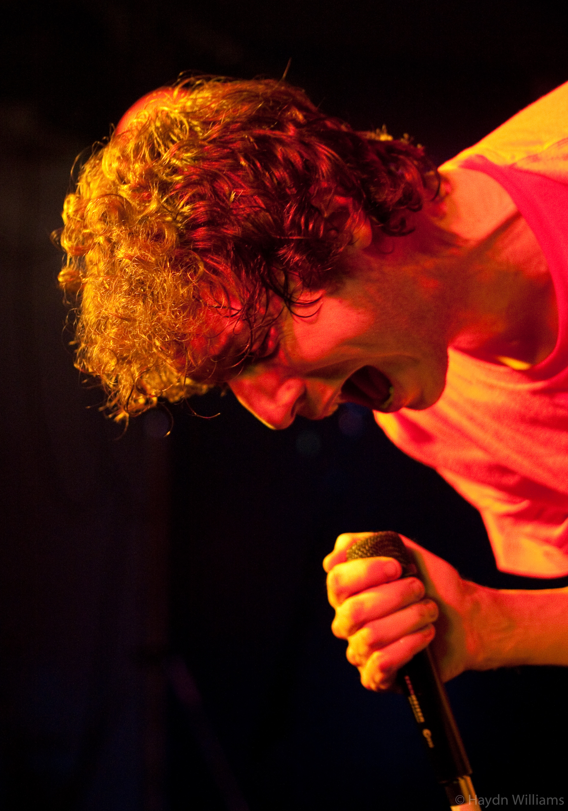 Hundred Reasons - First Floor, Derby - February 2006. © Haydn Williams 2006