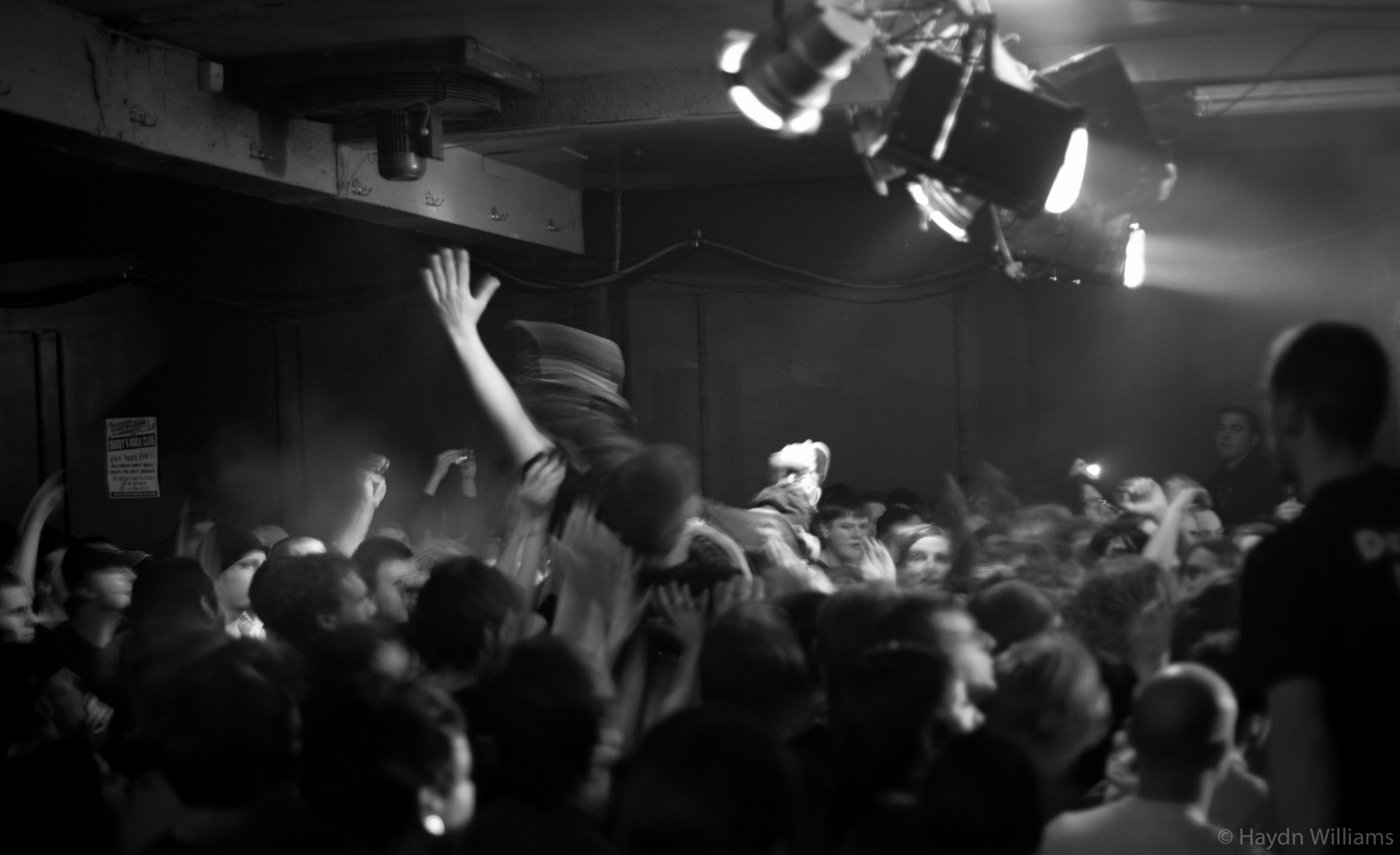 Propagandhi - First Floor, Derby - December 2006. © Haydn Williams 2006