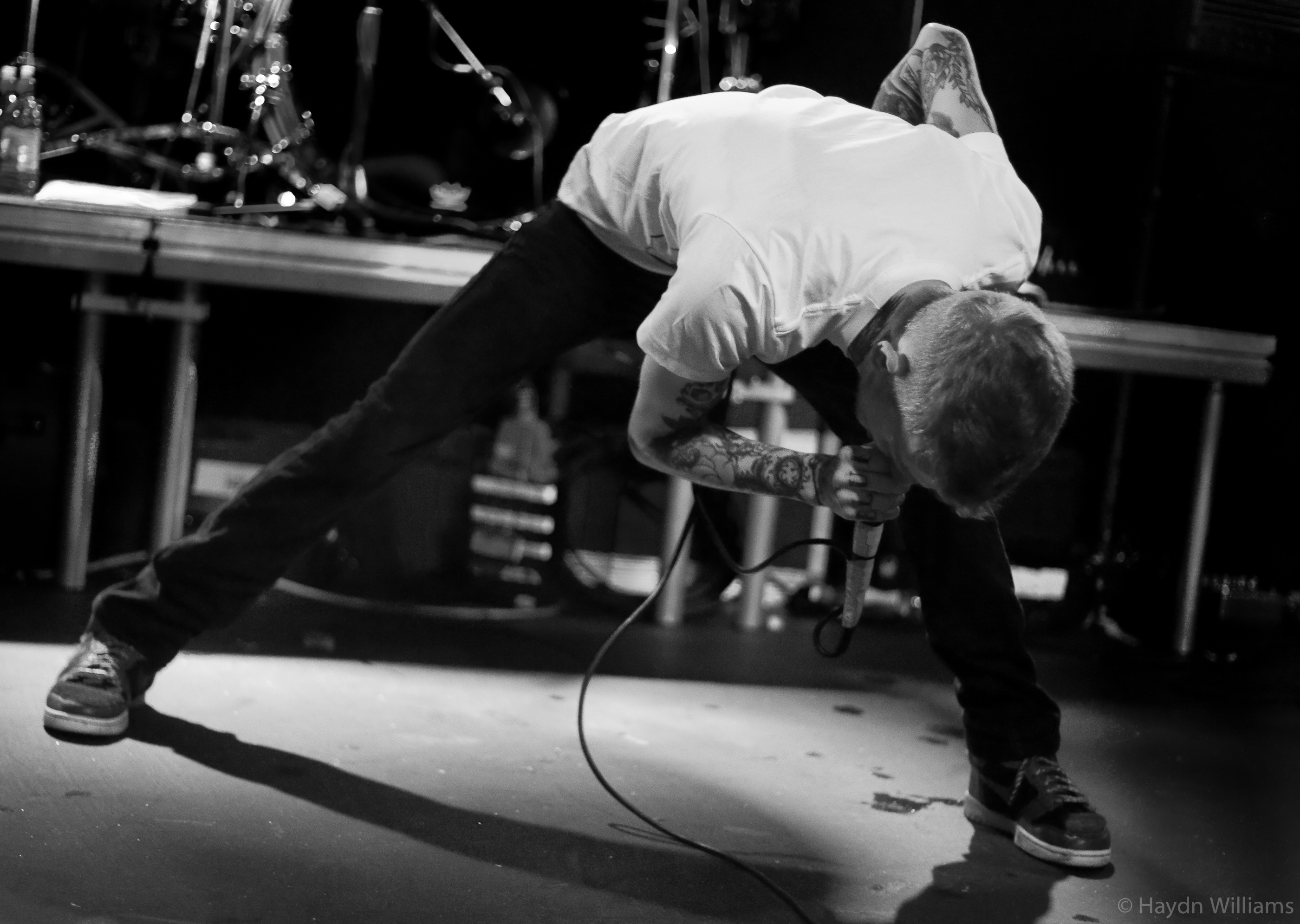 Gallows - Rock City, Nottingham - February 2008. © Haydn Williams 2008