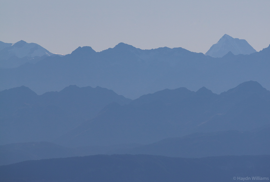 Evening light down Val de Chedul. © Haydn Williams 2016