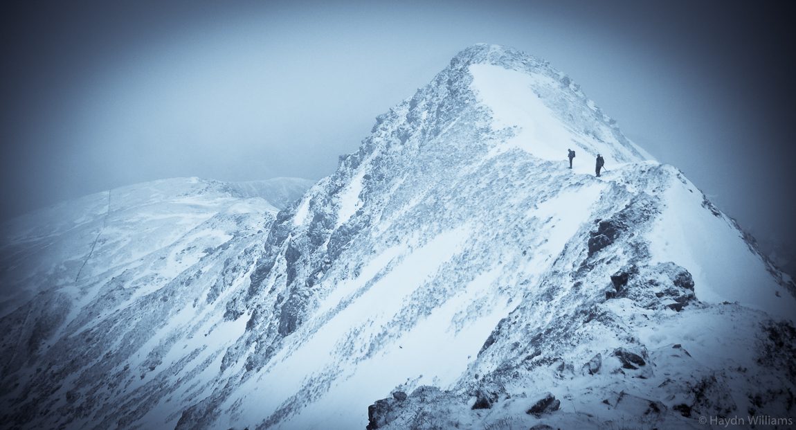 North ridge of Stob Ban, the Mamores. © Haydn Williams 2012