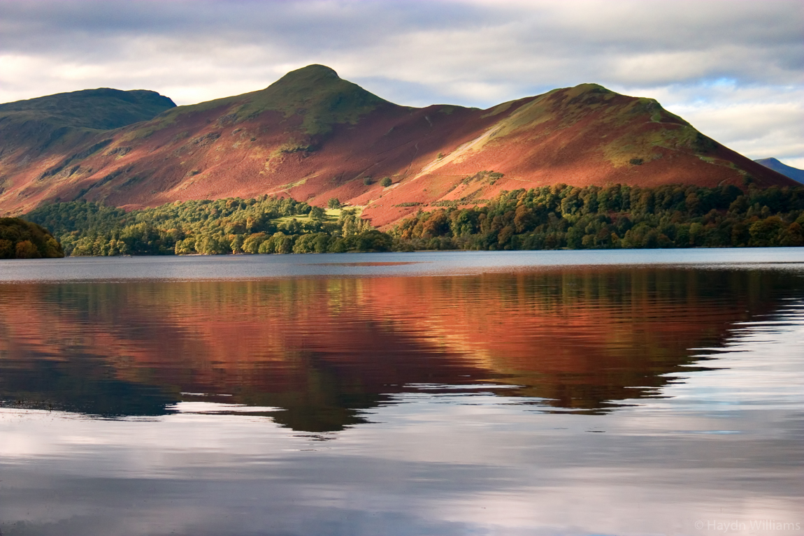 Catbells seen across Derwent Water. © Haydn Willams 2004