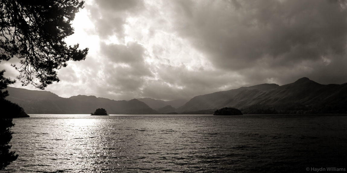 Storm clouds over Derwent Water. © Haydn Williams 2005