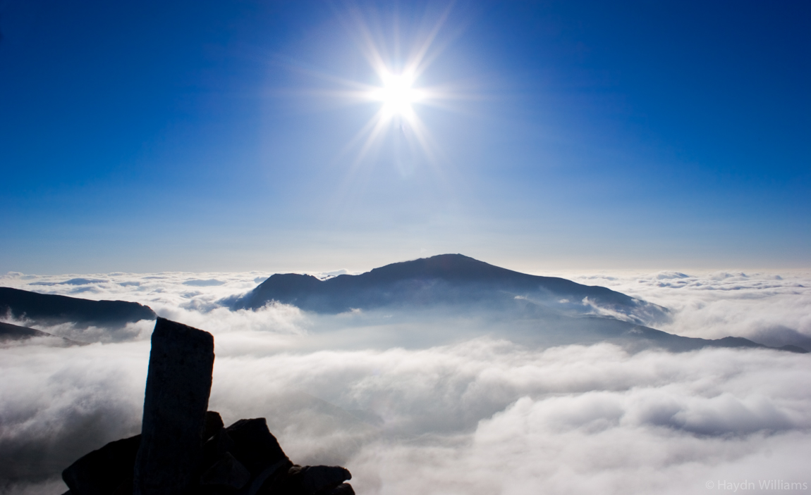 Snowdon from Elidir Fawr. © Haydn Williams 2004