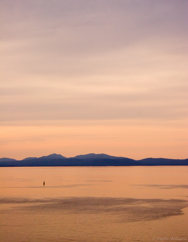 Evening light on the Inside Passage, Alaska. © Haydn Williams 2005
