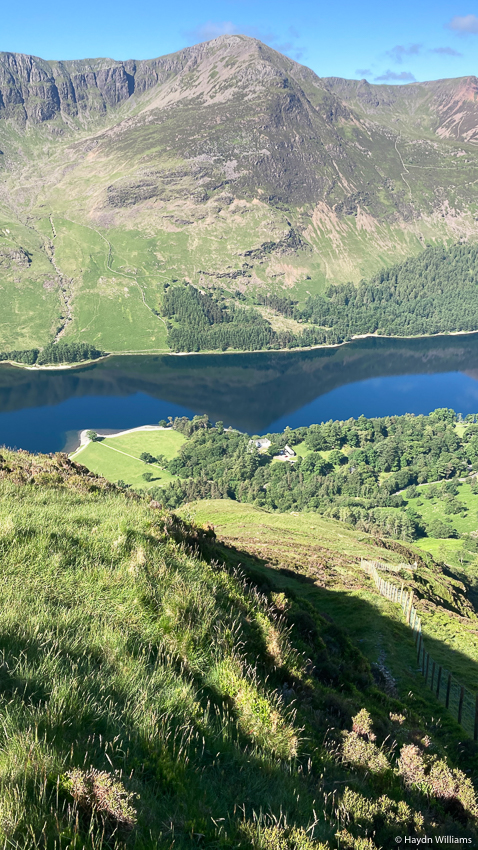 View of Buttermere Lake and High Stile mountain beyond. © Haydn Williams 2021
